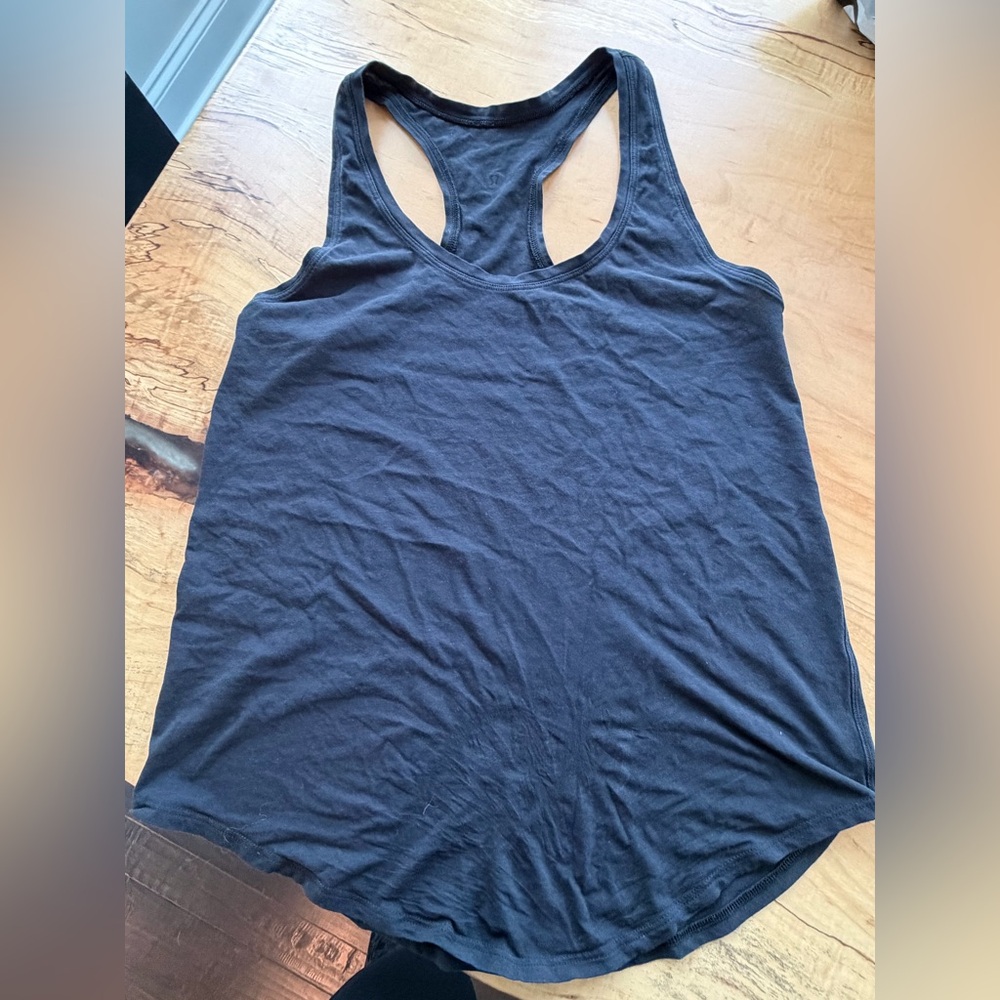 Lululemon Women's Black cotton Tank Top